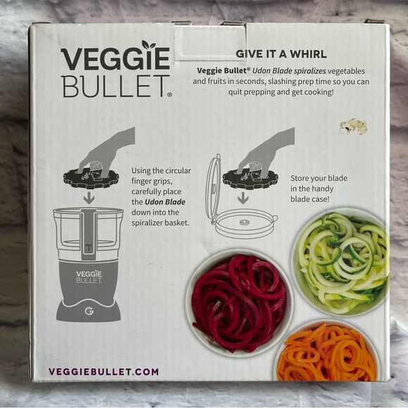 NEW Veggie Bullet Udon Blade - Picture 2 of 2